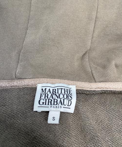 MARITHE+FRANCOIS GIRBAUD（マリテフランソワジルボー）MARITHE+FRANCOIS GIRBAUD (マリテフランソワジルボー) W CLASSIC LOGO HOODIE ZIP UP グレー サイズ:Sの古着・服飾アイテム