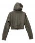 MARITHE+FRANCOIS GIRBAUD (マリテフランソワジルボー) W CLASSIC LOGO HOODIE ZIP UP グレー サイズ:S：6000円