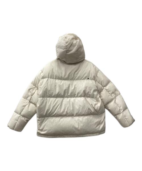 adidas（アディダス）adidas (アディダス) グースダウンジャケット アイボリー サイズ:XLの古着・服飾アイテム