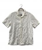 MEN'S BIGI×WAX LONDONメンズビギ×ワックスロンドン）の古着「半袖シャツ」｜ホワイト