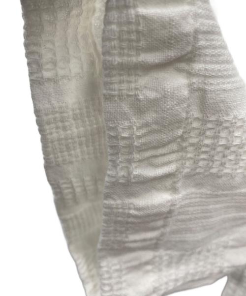 MEN'S BIGI（メンズビギ）MEN'S BIGI (メンズビギ) WAX LONDON (ワックスロンドン) 半袖シャツ ホワイト サイズ:Ｍの古着・服飾アイテム