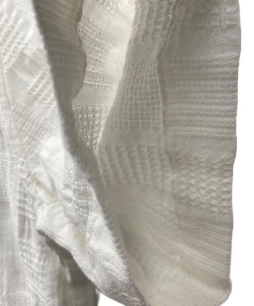 MEN'S BIGI（メンズビギ）MEN'S BIGI (メンズビギ) WAX LONDON (ワックスロンドン) 半袖シャツ ホワイト サイズ:Ｍの古着・服飾アイテム