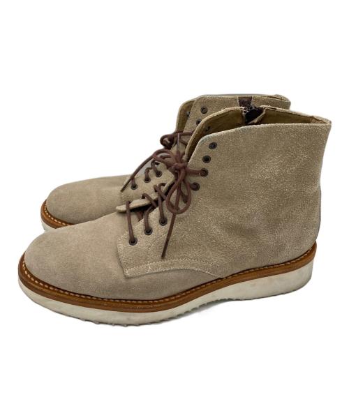 Caminando（カミナンド）Caminando (カミナンド) スウェードブーツ ベージュ サイズ:9の古着・服飾アイテム