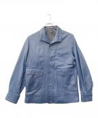 SCHAFFENシャッフェン）の古着「レザージャケット」｜ネイビー