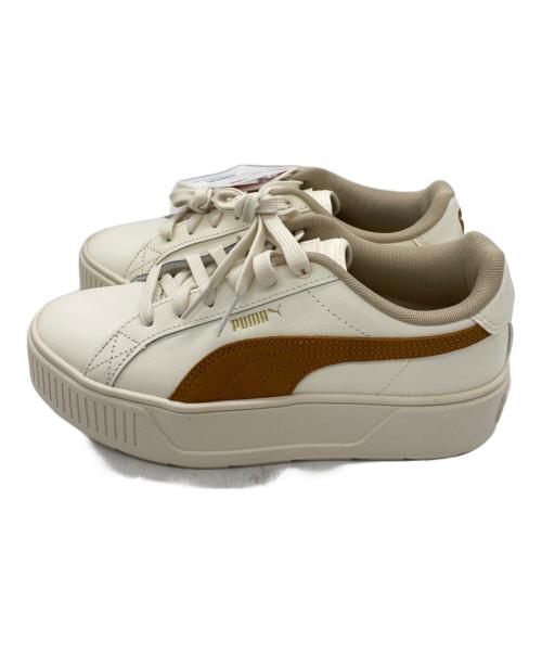 PUMA（プーマ）PUMA (プーマ) KARMEN L ベージュ サイズ:24cmの古着・服飾アイテム