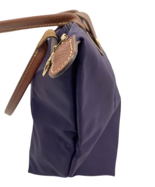 LONGCHAMP（ロンシャン）LONGCHAMP (ロンシャン) 折りたたみバッグ パープルの古着・服飾アイテム