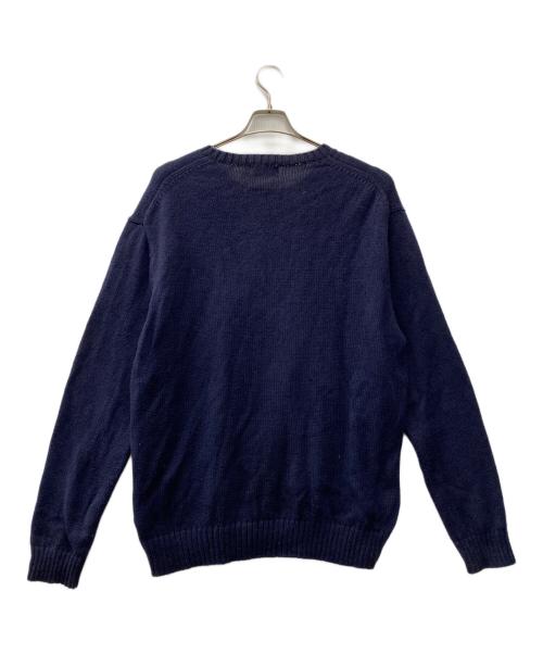 POLO RALPH LAUREN（ポロ・ラルフローレン）POLO RALPH LAUREN (ポロ・ラルフローレン) ポロベアーニット ネイビー サイズ:XLの古着・服飾アイテム