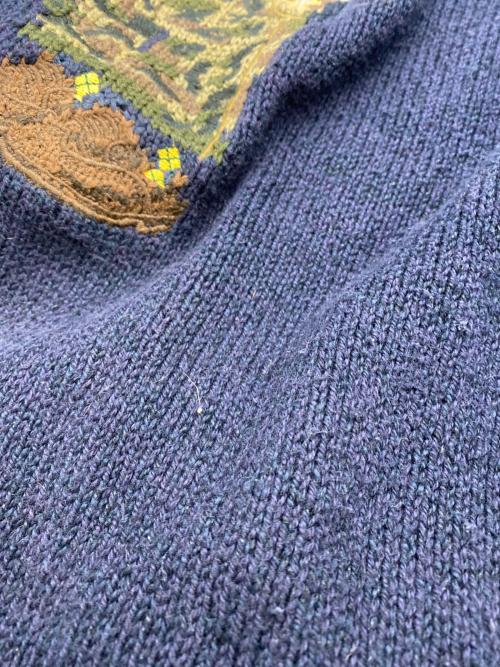 POLO RALPH LAUREN（ポロ・ラルフローレン）POLO RALPH LAUREN (ポロ・ラルフローレン) ポロベアーニット ネイビー サイズ:XLの古着・服飾アイテム