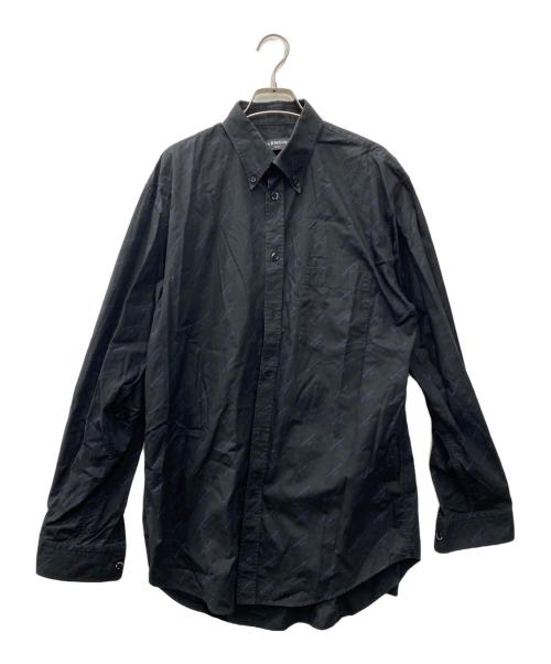 BALENCIAGA（バレンシアガ）BALENCIAGA (バレンシアガ) 長袖シャツ ブラック サイズ:38の古着・服飾アイテム