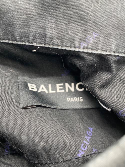 BALENCIAGA（バレンシアガ）BALENCIAGA (バレンシアガ) 長袖シャツ ブラック サイズ:38の古着・服飾アイテム