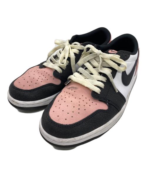 NIKE（ナイキ）NIKE (ナイキ) Air Jordan 1 Low OG ブラック×ピンク サイズ:27cmの古着・服飾アイテム