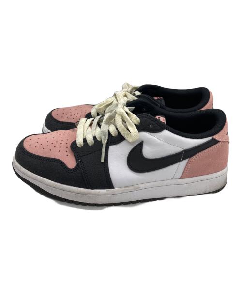 NIKE（ナイキ）NIKE (ナイキ) Air Jordan 1 Low OG ブラック×ピンク サイズ:27cmの古着・服飾アイテム