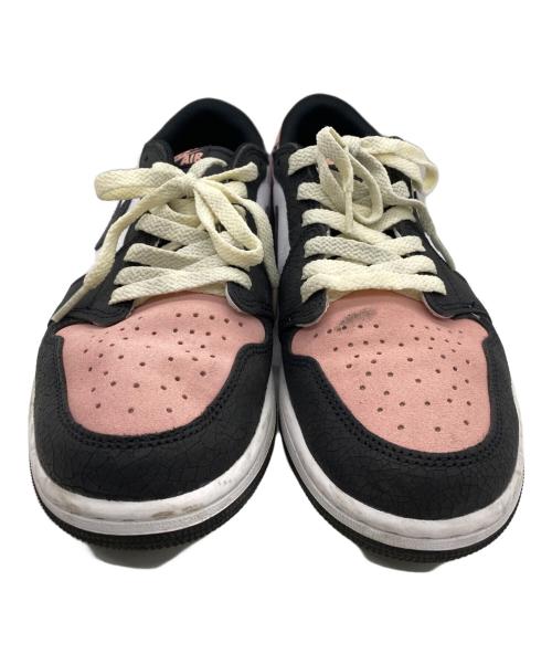 NIKE（ナイキ）NIKE (ナイキ) Air Jordan 1 Low OG ブラック×ピンク サイズ:27cmの古着・服飾アイテム
