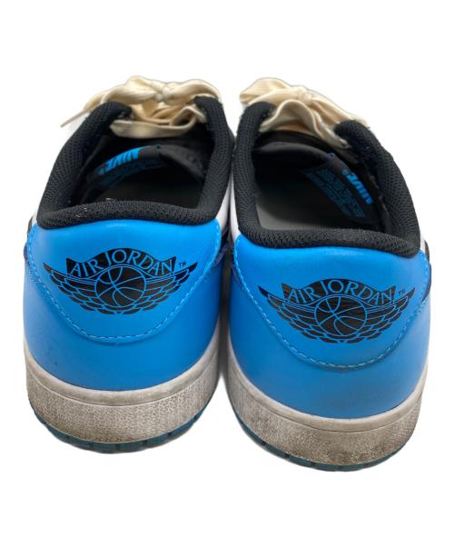 NIKE（ナイキ）NIKE (ナイキ) Air Jordan 1 Low OG ホワイト×ブラック×ブルー サイズ:27cmの古着・服飾アイテム