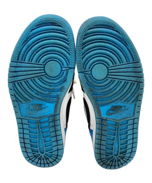 NIKE（ナイキ）NIKE (ナイキ) Air Jordan 1 Low OG ホワイト×ブラック×ブルー サイズ:27cmの古着・服飾アイテム