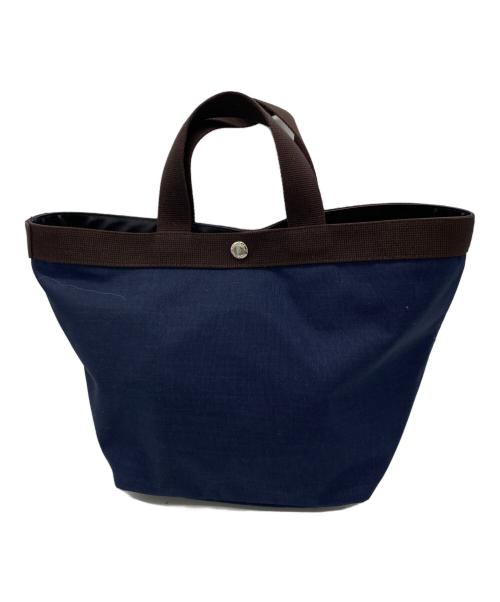 Herve Chapelier（エルベシャプリエ）Herve Chapelier (エルベシャプリエ) ハンドバッグ ネイビーの古着・服飾アイテム