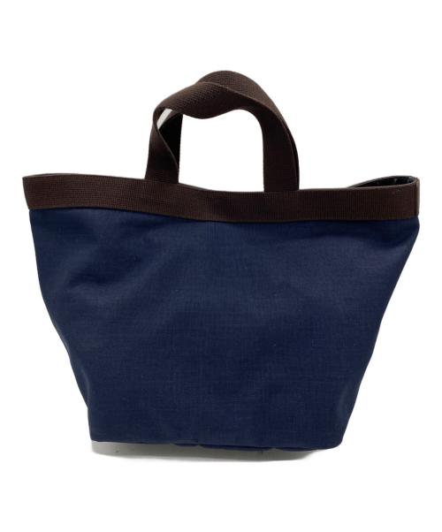 Herve Chapelier（エルベシャプリエ）Herve Chapelier (エルベシャプリエ) ハンドバッグ ネイビーの古着・服飾アイテム