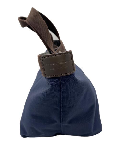 Herve Chapelier（エルベシャプリエ）Herve Chapelier (エルベシャプリエ) ハンドバッグ ネイビーの古着・服飾アイテム
