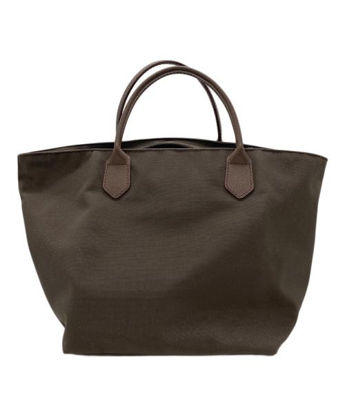 Herve Chapelier（エルベシャプリエ）Herve Chapelier (エルベシャプリエ) ハンドバッグ モカの古着・服飾アイテム
