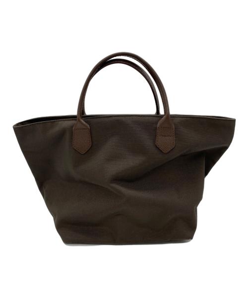 Herve Chapelier（エルベシャプリエ）Herve Chapelier (エルベシャプリエ) ハンドバッグ モカの古着・服飾アイテム