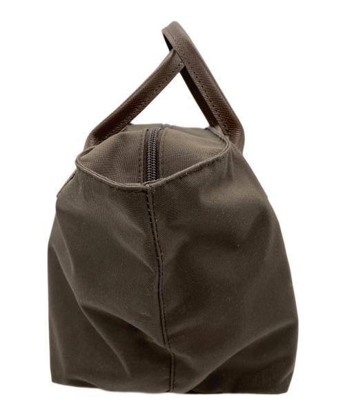 Herve Chapelier（エルベシャプリエ）Herve Chapelier (エルベシャプリエ) ハンドバッグ モカの古着・服飾アイテム