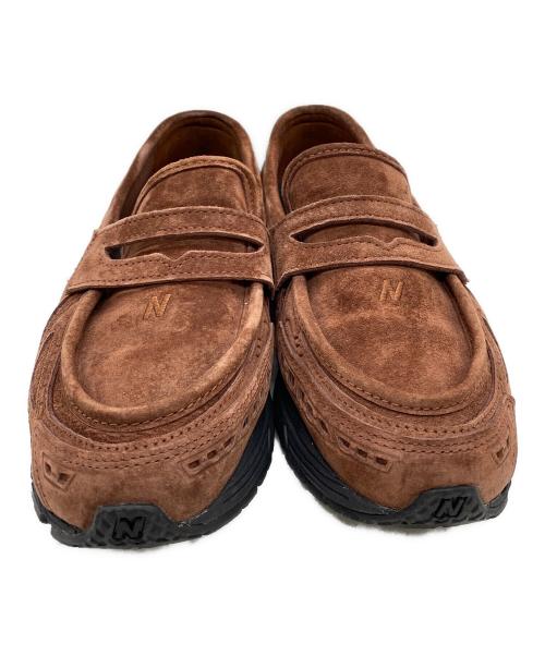 NEW BALANCE（ニューバランス）NEW BALANCE (ニューバランス) スウェードローファー ブラウン サイズ:27.5cmの古着・服飾アイテム