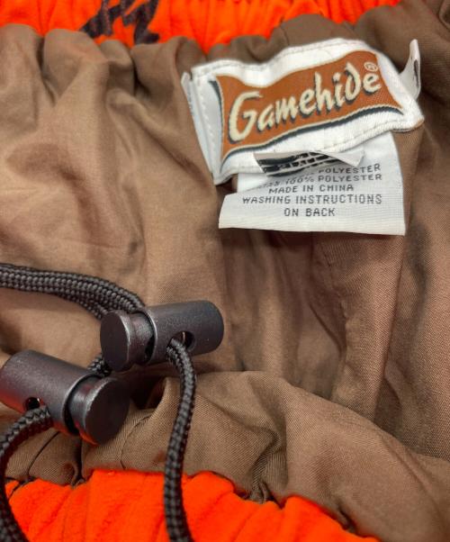 Gamehide（ゲームハイド）Gamehide (ゲームハイド) パンツ オレンジ サイズ:Lの古着・服飾アイテム