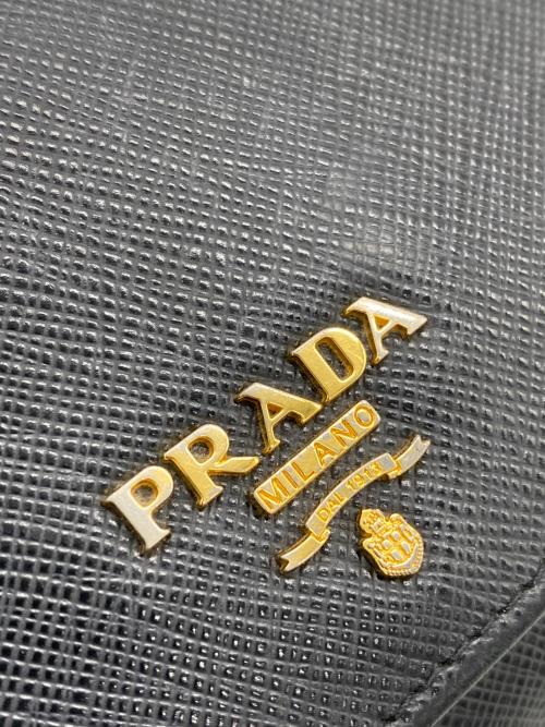 PRADA（プラダ）PRADA (プラダ) 長財布 ブラックの古着・服飾アイテム
