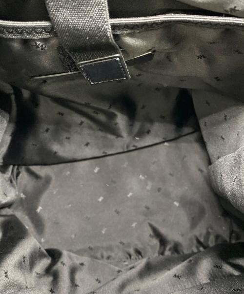 MICHAEL KORS（マイケルコース）MICHAEL KORS (マイケルコース) ツートーン キャンバス トートバッグ ブラウンの古着・服飾アイテム