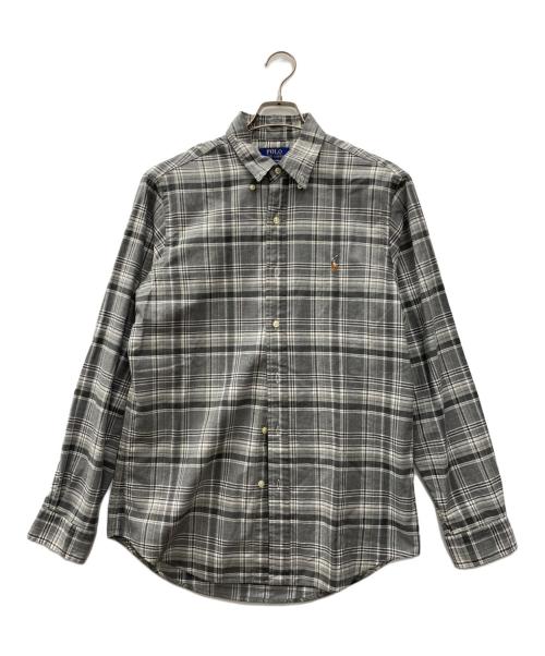 POLO RALPH LAUREN（ポロ・ラルフローレン）POLO RALPH LAUREN (ポロ・ラルフローレン) 長袖シャツ グレー サイズ:Ｍの古着・服飾アイテム