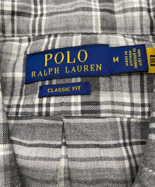 POLO RALPH LAUREN（ポロ・ラルフローレン）POLO RALPH LAUREN (ポロ・ラルフローレン) 長袖シャツ グレー サイズ:Ｍの古着・服飾アイテム