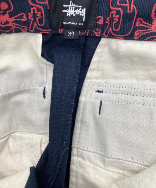 stussy（ステューシー）stussy (ステューシー) ワークパンツ ネイビー サイズ:SIZE 86の古着・服飾アイテム