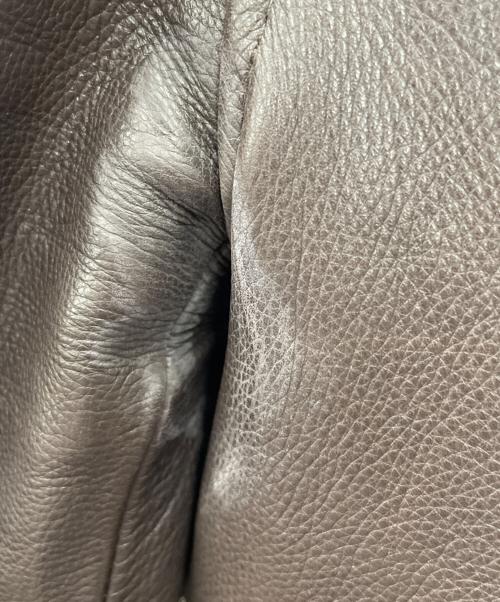 wested leather co.（ウェステッド・レザー・カンパニー）wested leather co. (ウェステッド・レザー・カンパニー) レザージャケット ブラウン サイズ:38の古着・服飾アイテム
