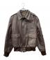 wested leather co.（ウェステッド・レザー・カンパニー）の古着「レザージャケット」｜ブラウン