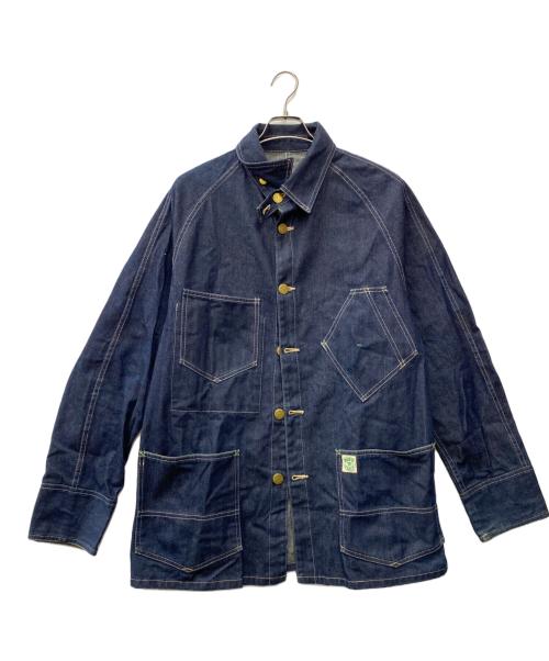 POST O'ALLS（ポストオーバーオールズ）POST O'ALLS (ポストオーバーオールズ) デニムジャケット インディゴ サイズ:Ｍの古着・服飾アイテム