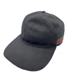 GUCCI（グッチ）の古着「キャップ」｜ブラック