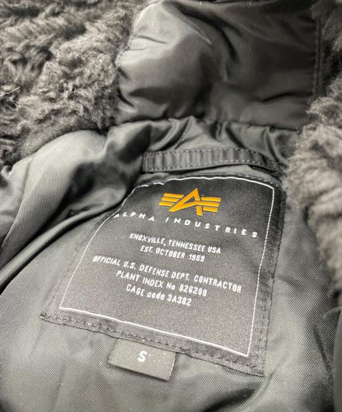 ALPHA（アルファ）ALPHA (アルファ) N-2Bジャケット ブラック サイズ:Sの古着・服飾アイテム