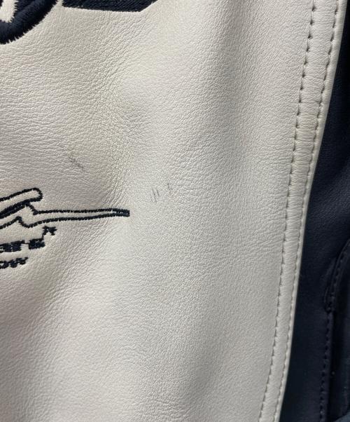 BATES（ベイツ）BATES (ベイツ) レーシングジャケット ブラック×ベージュ サイズ:Lの古着・服飾アイテム