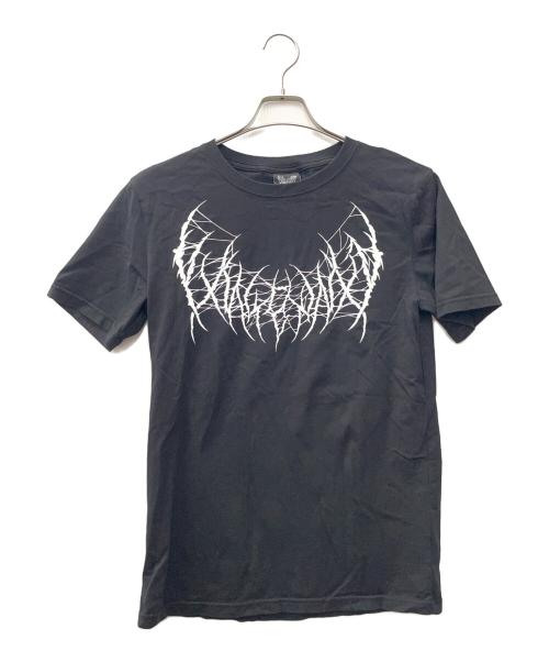 YXNGBRATZ（ヤングブラッツ）YXNGBRATZ (ヤングブラッツ) LOGO BASIC TEE ブラック サイズ:Lの古着・服飾アイテム