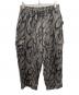 SUPPLIER（サプライヤー）の古着「Tribal Camo Baggy Sweat Pants」｜グレー×ブラック