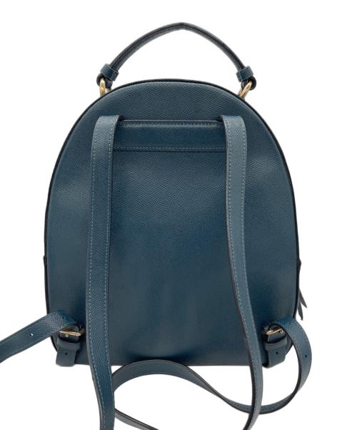 COACH（コーチ）COACH (コーチ) ジョーディン バックパック ネイビー×ゴールドの古着・服飾アイテム