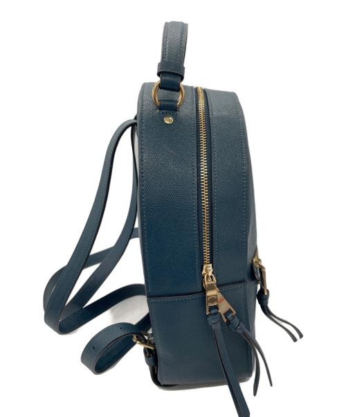 COACH（コーチ）COACH (コーチ) ジョーディン バックパック ネイビー×ゴールドの古着・服飾アイテム