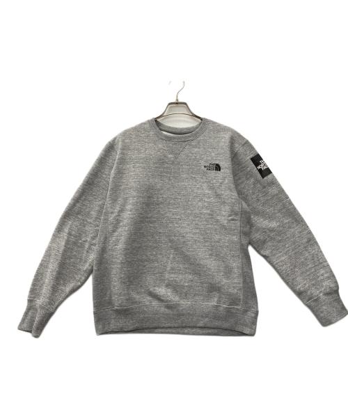 THE NORTH FACE（ザ ノース フェイス）THE NORTH FACE (ザ ノース フェイス) Square Logo Crew グレー サイズ:Lの古着・服飾アイテム
