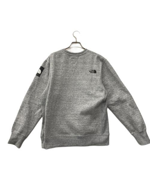 THE NORTH FACE（ザ ノース フェイス）THE NORTH FACE (ザ ノース フェイス) Square Logo Crew グレー サイズ:Lの古着・服飾アイテム