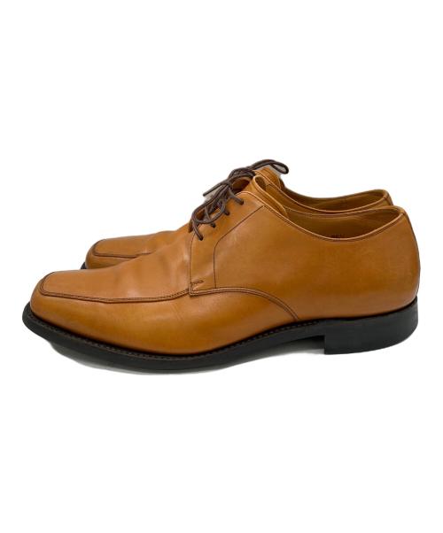 SCOTCH GRAIN（スコッチグレイン）SCOTCH GRAIN (スコッチグレイン) Uチップシューズ ブラウン サイズ:25.5cmの古着・服飾アイテム