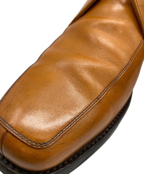 SCOTCH GRAIN（スコッチグレイン）SCOTCH GRAIN (スコッチグレイン) Uチップシューズ ブラウン サイズ:25.5cmの古着・服飾アイテム