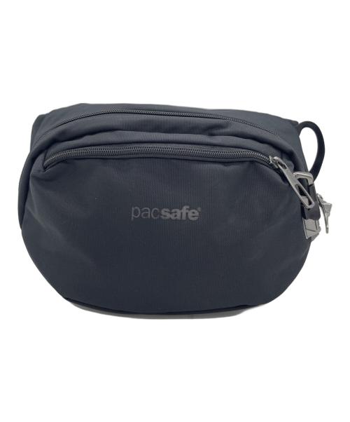pacsafe（パックセーフ）pacsafe (パックセーフ) ウエストバッグ ブラックの古着・服飾アイテム