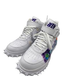 NIKE（ナイキ）の古着「Air Force 1 Mid SP」｜ホワイト×パープル