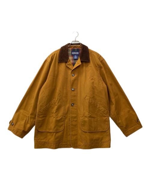LAND'S END（ランズエンド）LAND'S END (ランズエンド) ハリントンジャケット ブラウン サイズ:Ｍの古着・服飾アイテム