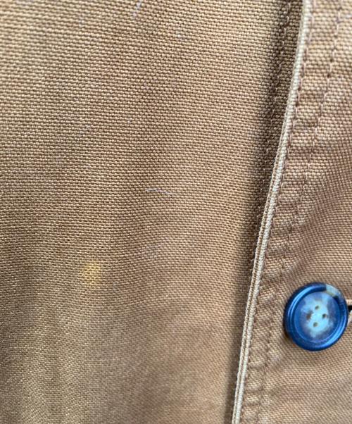 LAND'S END（ランズエンド）LAND'S END (ランズエンド) ハリントンジャケット ブラウン サイズ:Ｍの古着・服飾アイテム